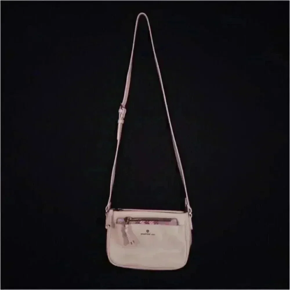 Spartina 449 Crossbody Bag w/Pouch Tan Leather